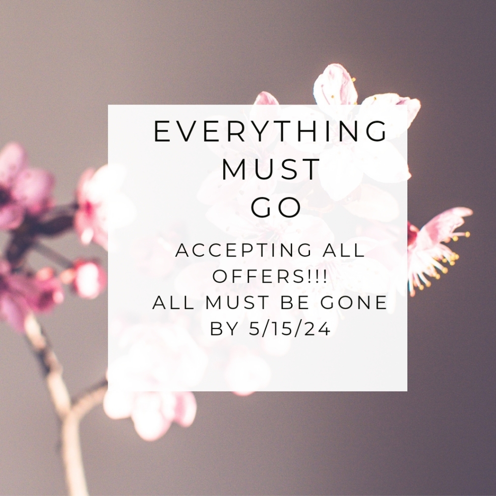 Closet Clean Out - Everything Must Go